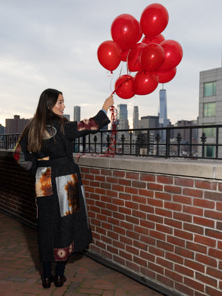 Bambi Patchwork Coat RTW LINGUA FRANCA NYC