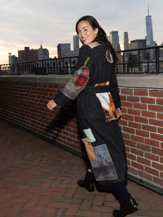 Bambi Patchwork Coat RTW LINGUA FRANCA NYC