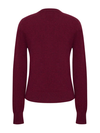"You've Only Got One Trip" Embroidered 100% Cashmere Crewneck Sweater