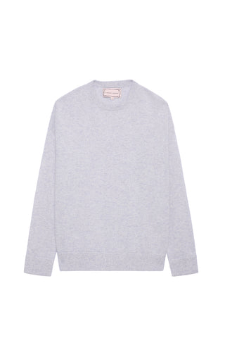 Women's Oversized 100% Cashmere Crewneck Sweater