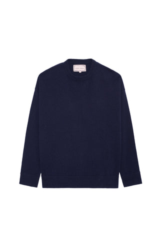 Women's Oversized 100% Cashmere Crewneck Sweater