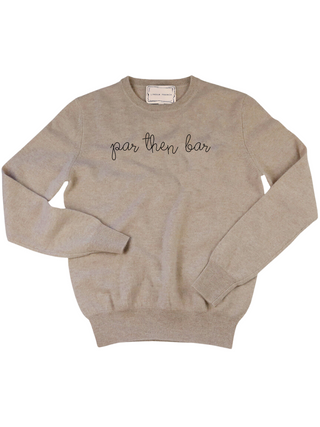 "par then bar" Women's Crewneck