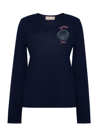 "après sea" Silk Cashmere Crewneck