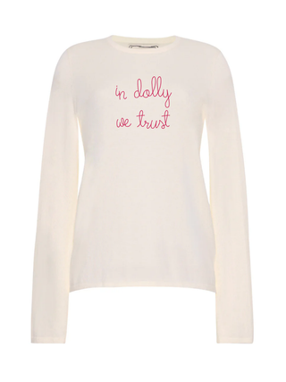 "in dolly we trust" Mara Crewneck