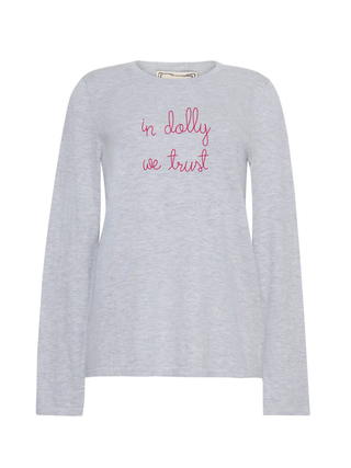"in dolly we trust" Mara Crewneck