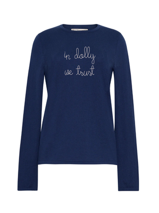 "in dolly we trust" Mara Crewneck