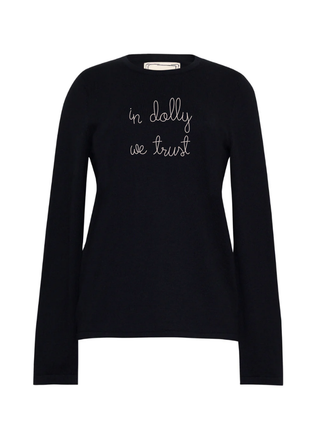 "in dolly we trust" Mara Crewneck