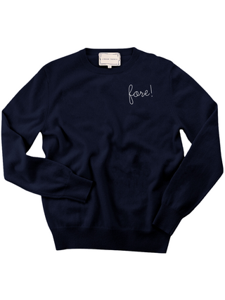 "fore!" Women's Crewneck