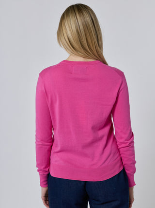 Custom Cotton Silk Crewneck