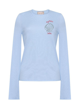 "après sea" Silk Cashmere Crewneck