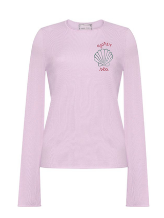 "après sea" Silk Cashmere Crewneck