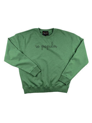 "so popular" Men's Sweatshirt Sweatshirt Ecovest Green S 