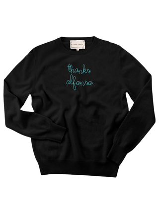 "thanks Alfonso" Women's Crewneck