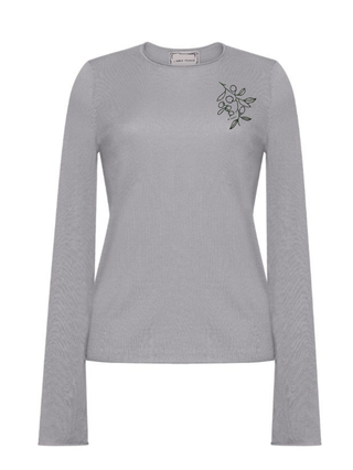 "opa" Silk Cashmere Crewneck