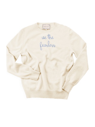 "we the fearless" Women's Cashmere Crewneck