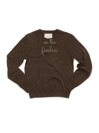 "we the fearless" Women's Cashmere Crewneck