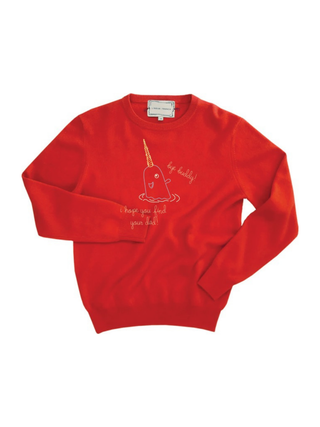 “bye buddy! i hope you find your dad!” Cashmere Crewneck