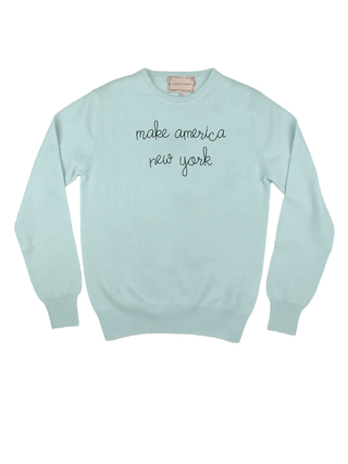 "make america new york" Cashmere Crewneck