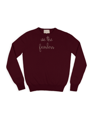 "we the fearless" Women's Cashmere Crewneck