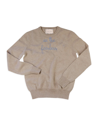 "we the fearless" Women's Cashmere Crewneck