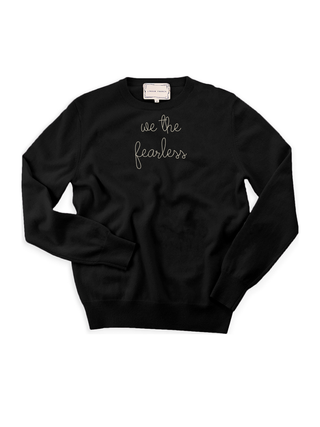 "we the fearless" Women's Cashmere Crewneck