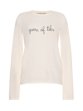 "queen of tiles" Mara Crewneck
