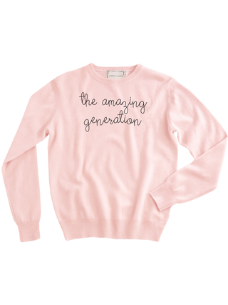 "the amazing generation" Women's Crewneck