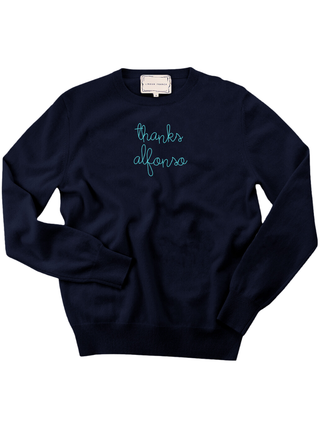 "thanks Alfonso" Women's Crewneck
