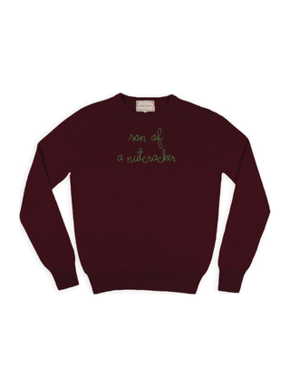 “son of a nutcracker” Cashmere Crewneck