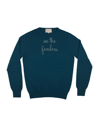"we the fearless" Women's Cashmere Crewneck