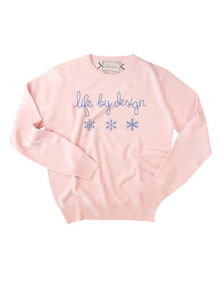 “life by design” Cashmere Crewneck