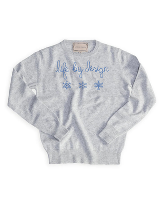 “life by design” Cashmere Crewneck