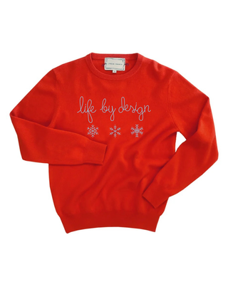 “life by design” Cashmere Crewneck