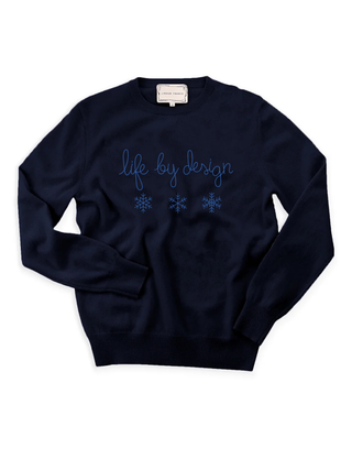 “life by design” Cashmere Crewneck