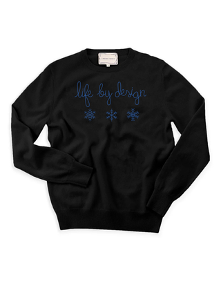 “life by design” Cashmere Crewneck