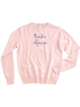 "thanks Alfonso" Women's Crewneck