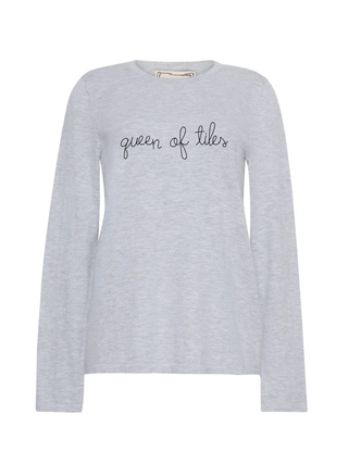 "queen of tiles" Mara Crewneck