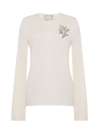"opa" Silk Cashmere Crewneck
