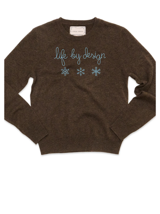 “life by design” Cashmere Crewneck
