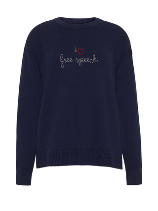 "i heart free speech" Maxine Sweater