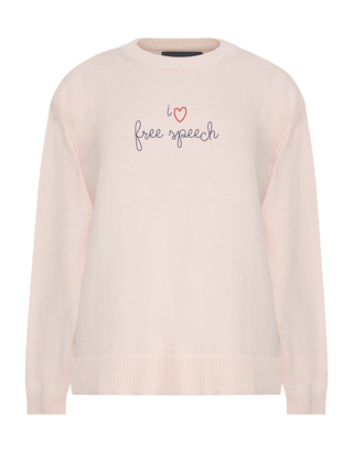 "i heart free speech" Maxine Sweater