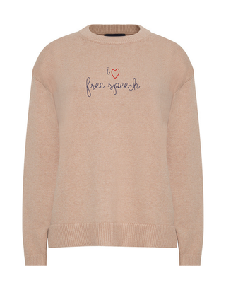 "i heart free speech" Maxine Sweater