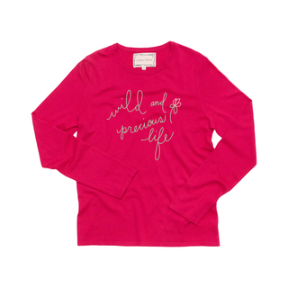 "wild and precious" Mara Cotton Crewneck