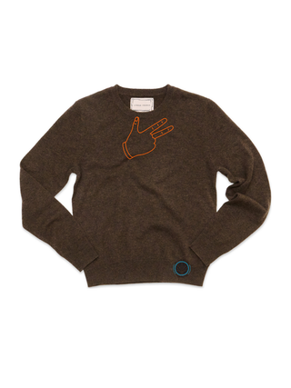 "the brunson celly" Cashmere Crewneck