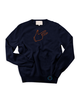 "the brunson celly" Cashmere Crewneck