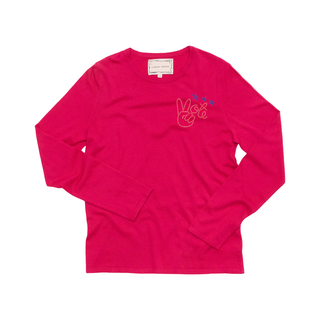 "peace and vote" Mara Crewneck