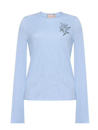 "opa" Silk Cashmere Crewneck