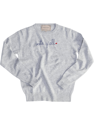 "vote y'all" Women's Crewneck
