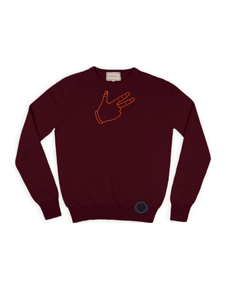 "the brunson celly" Cashmere Crewneck