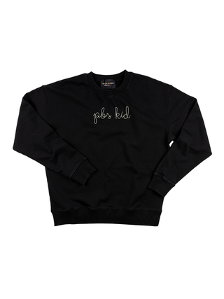 "pbs kid" Men's Sweatshirt Sweatshirt LINGUA FRANCA NYC Black S